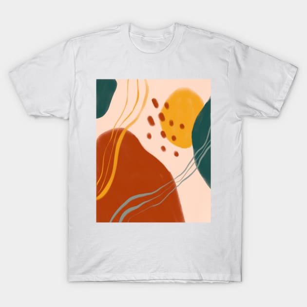 Abstract Shapes 46 T-Shirt by Gush Art Studio 1